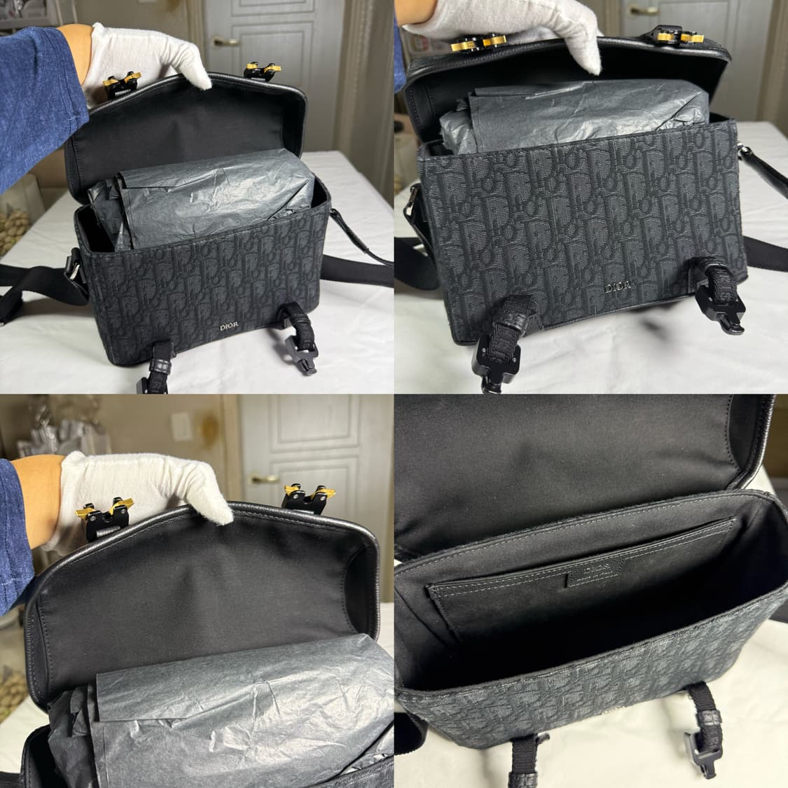 디올 오블리크 힛 더 로드 메신저백 플랩 숄더 크로스백 상품이미지6