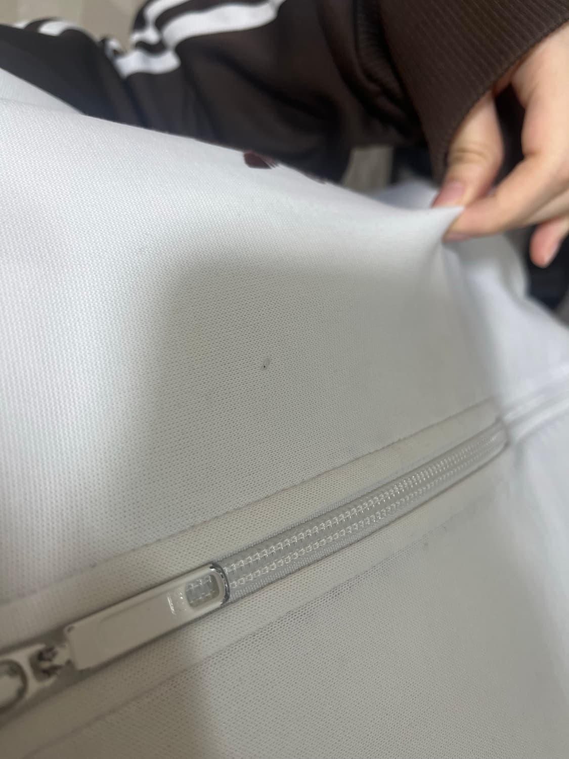 아이다스 브라운+아이보리 져지 팔아요 상품이미지3