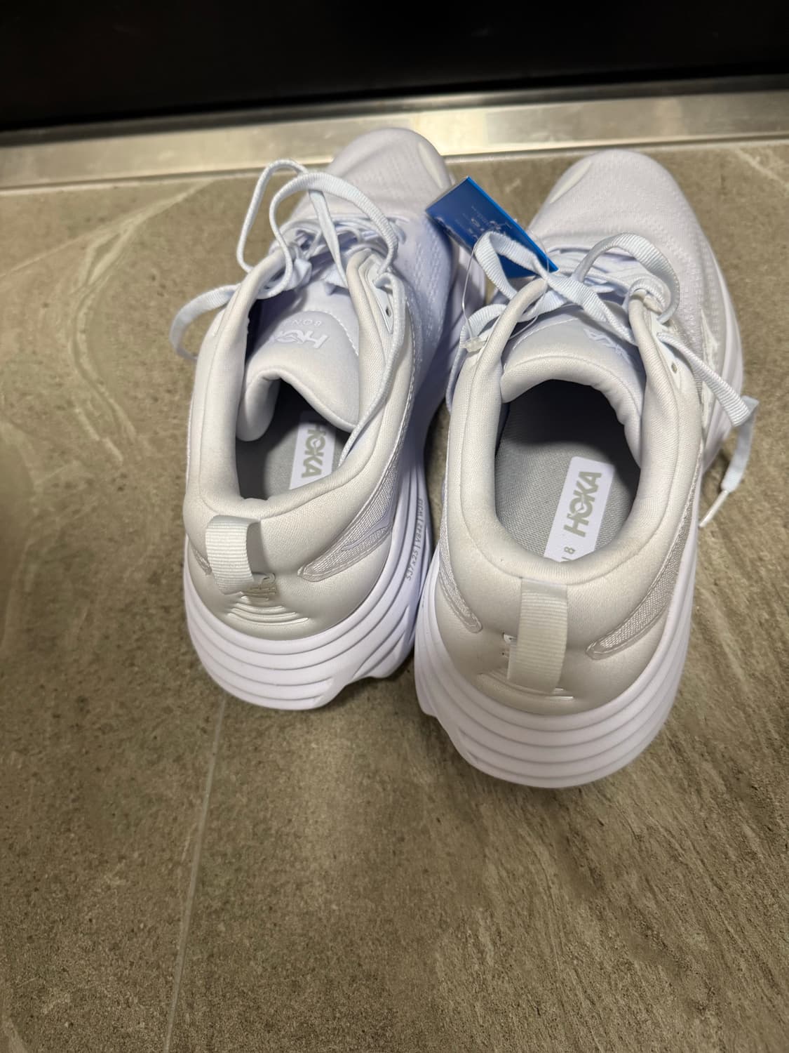 호카 본디 8 런닝화 화이트 280mm 새상품 상품이미지3