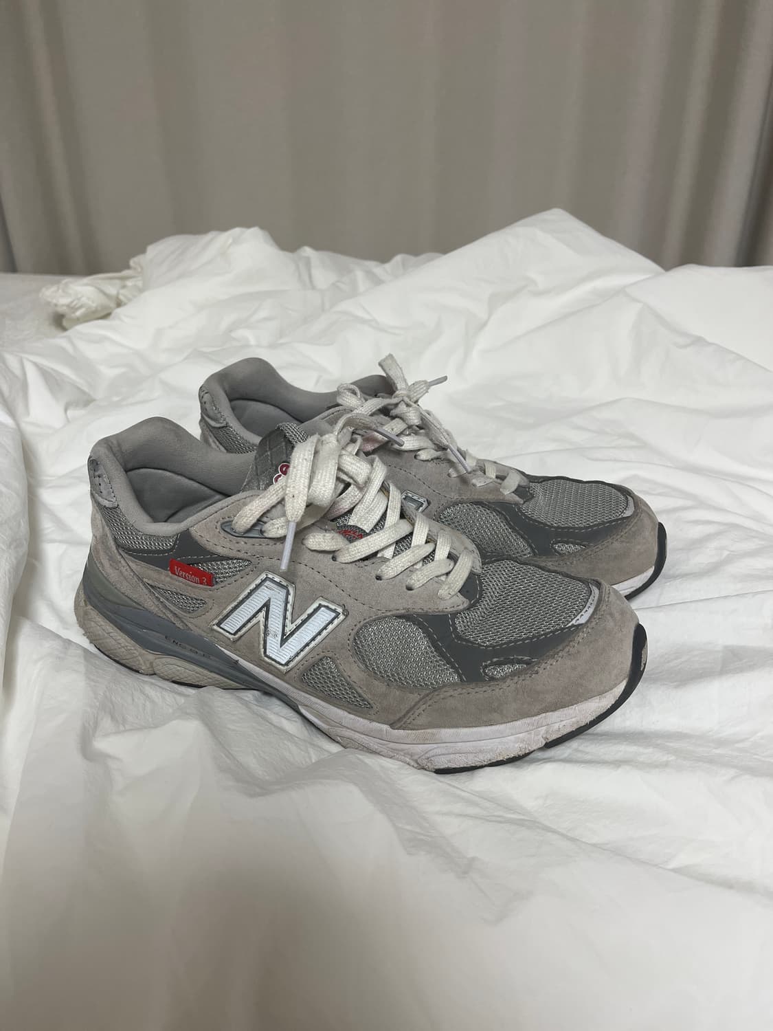 한정판 레드택 뉴발란스 990vs3 메이드 인 USA 상품이미지1