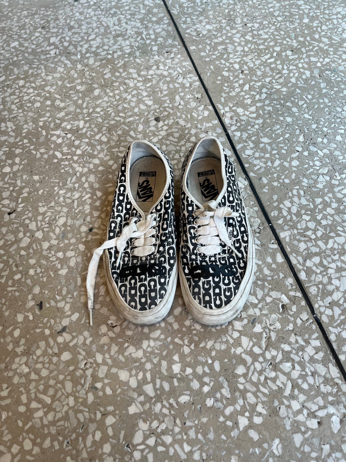 Vans × CDG Authentic Logo Sneaker 상품이미지2