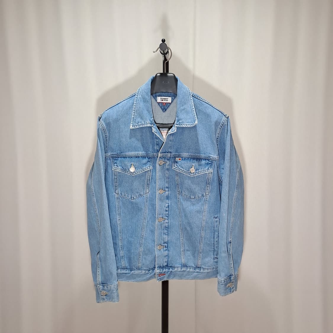 (택포) 타미진 오버사이즈 트러커 빅로고 자켓 B213 상품이미지2