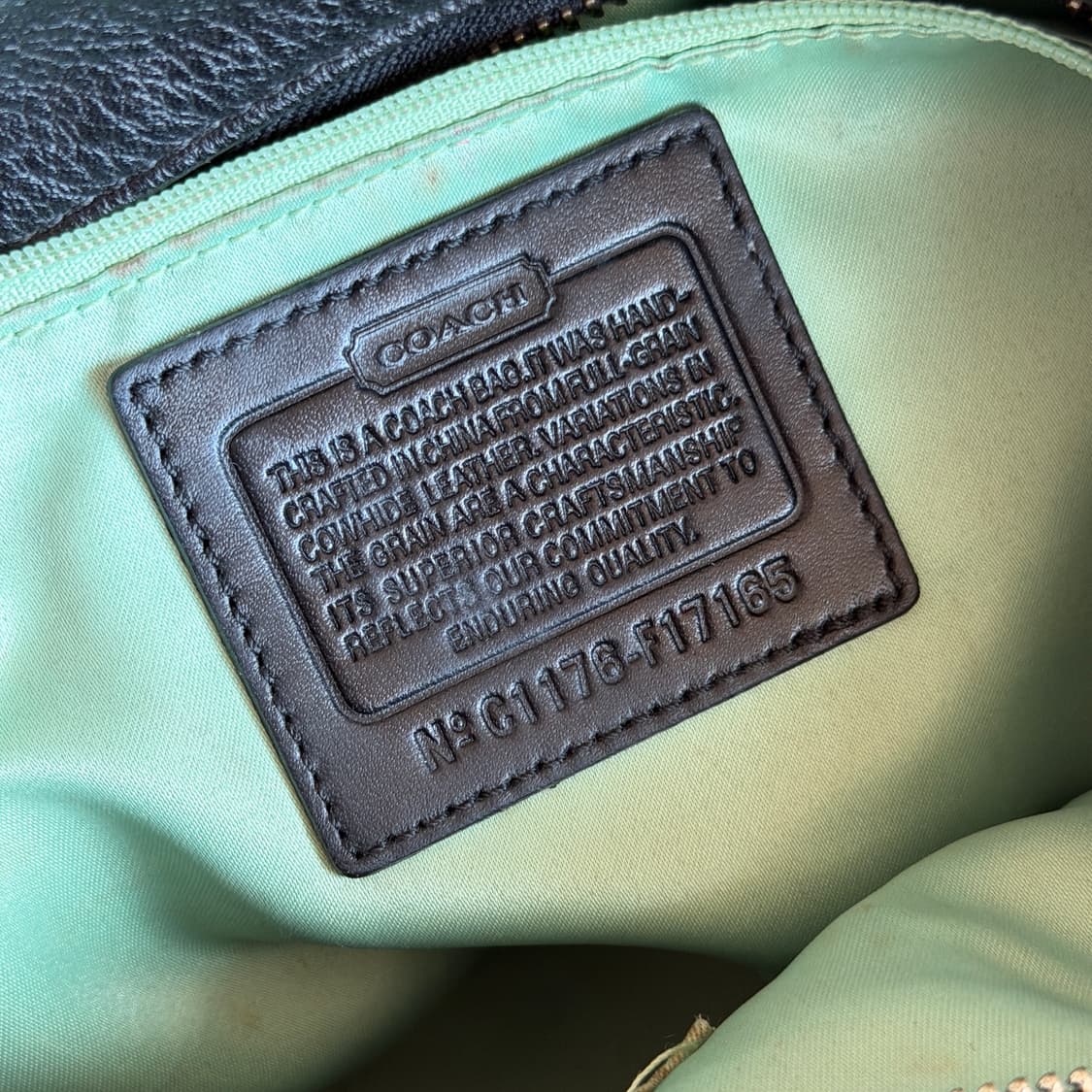 Coach vinatge leather shoulder bag 상품이미지7