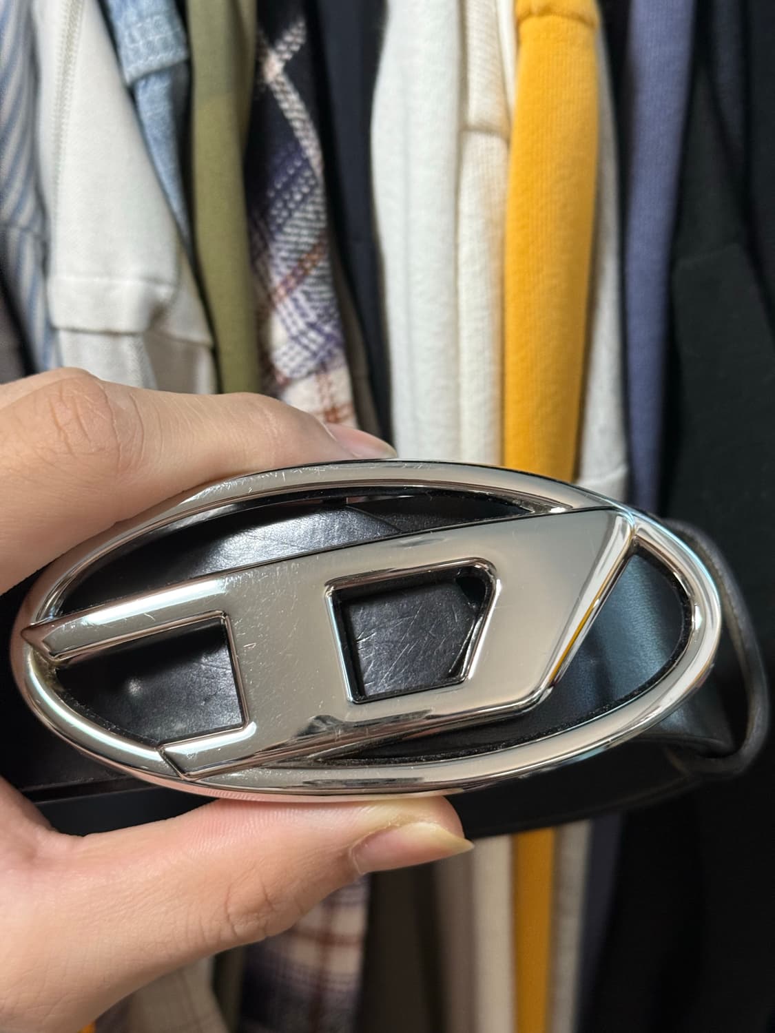 디젤 B-1DR 레더 벨트 상품이미지2