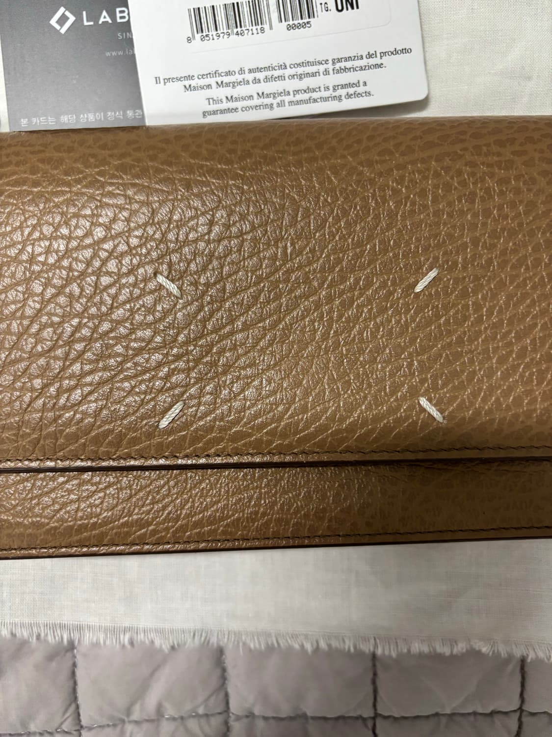 마르지엘라woc체인백 브라운 상품이미지2