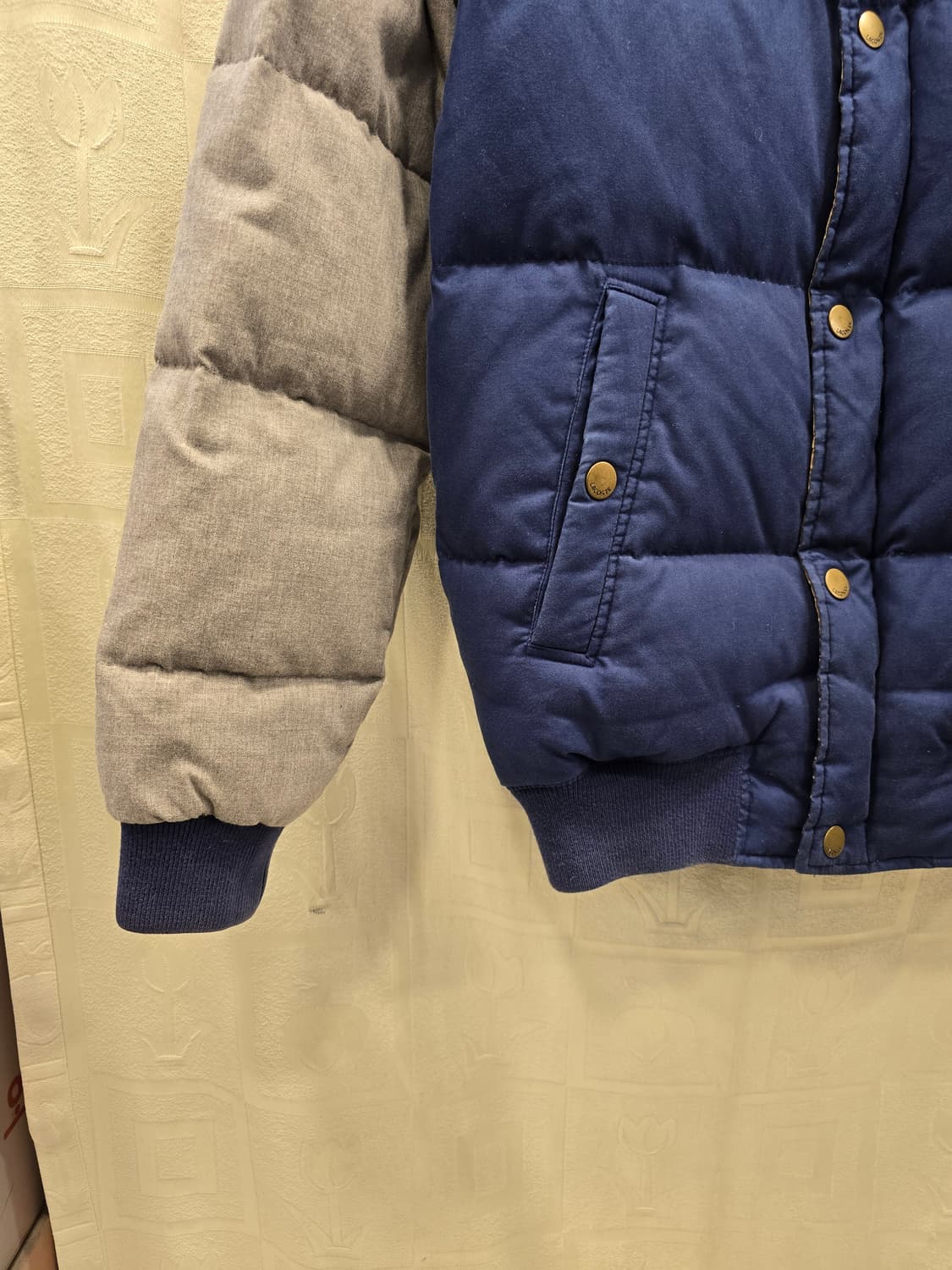 라코스테 남성 양면 다운패딩 자켓 S 상품이미지4