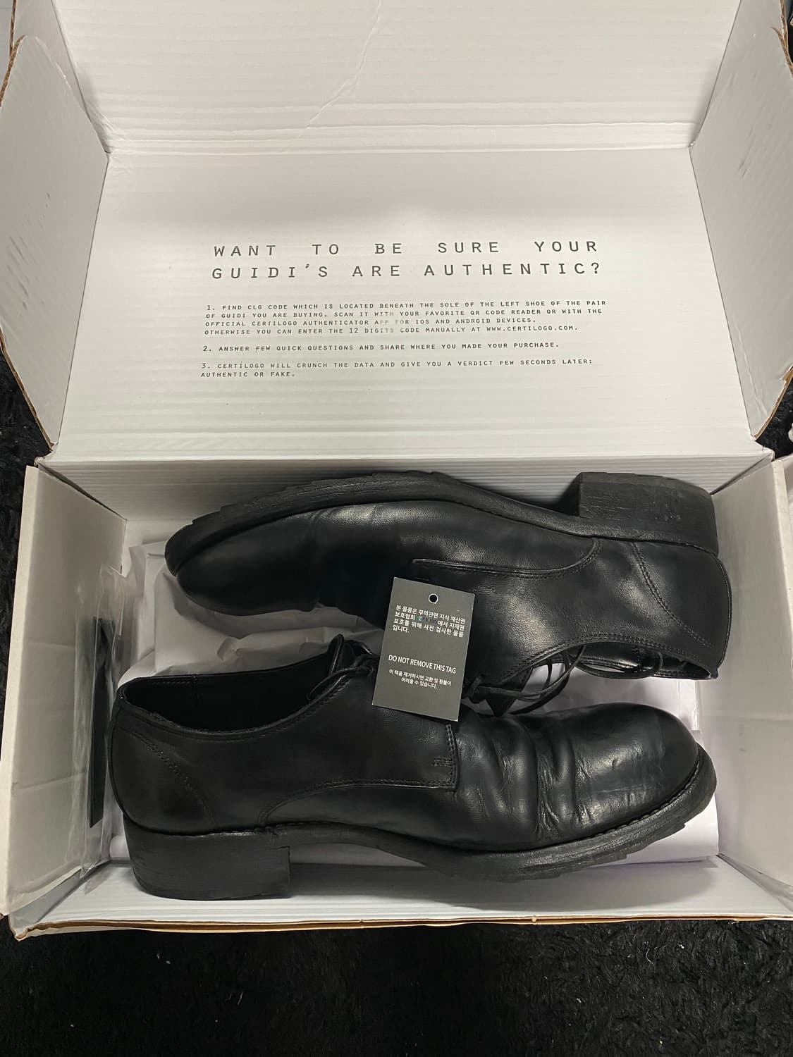 구이디 992 43사이즈 블랙 팝니다 상품이미지8