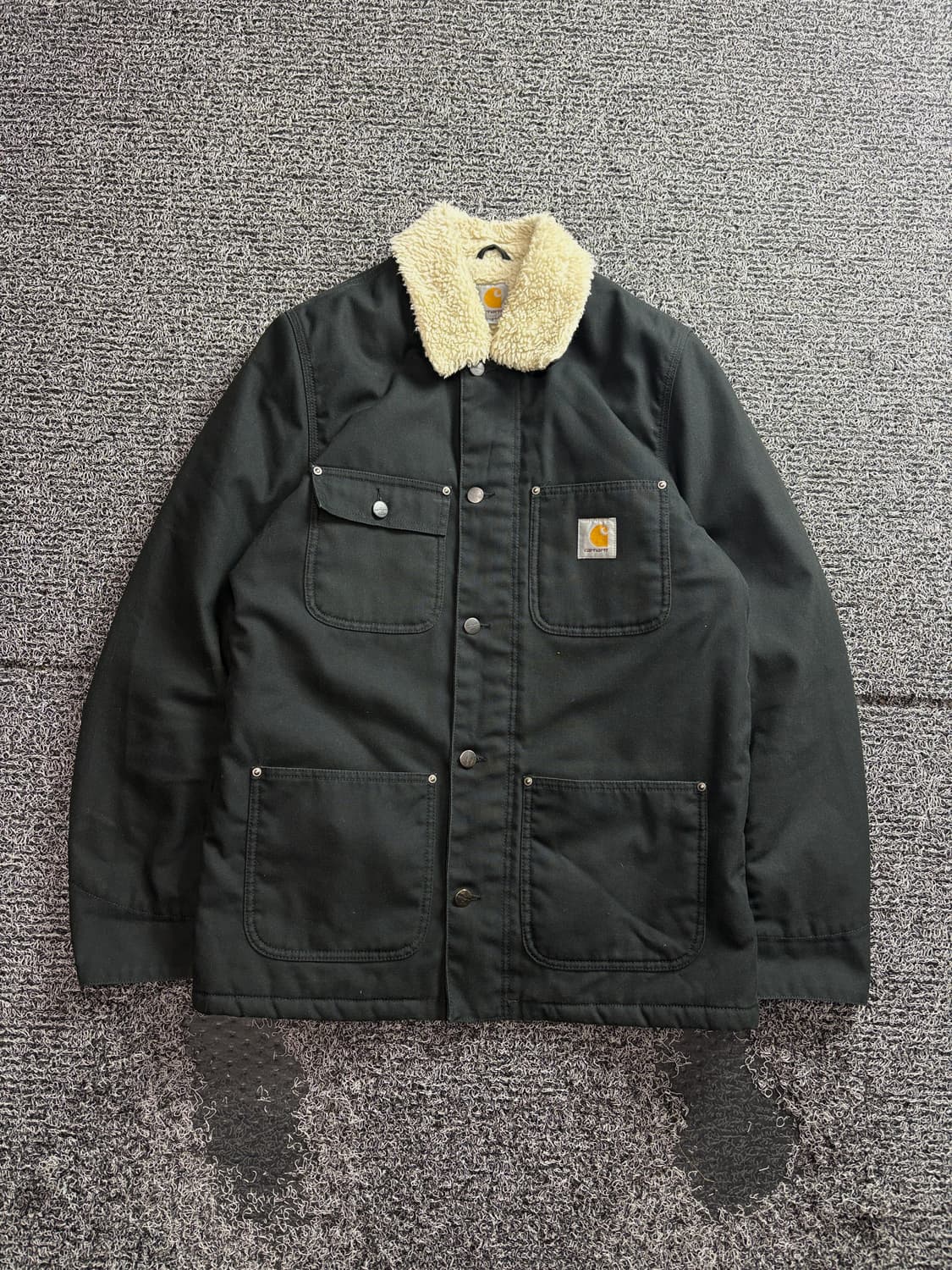 칼하트 WIP 페어 마운트 양털 워크 자켓 3501 상품이미지2