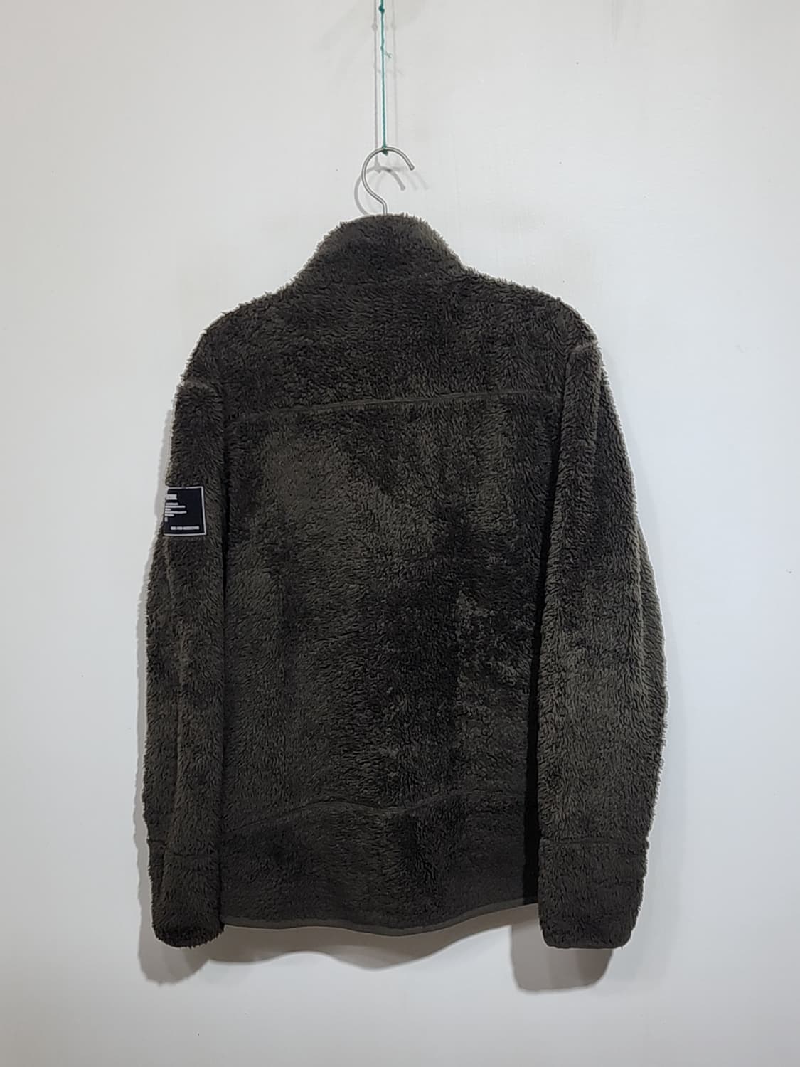 (100) 블랙야크 플리스 점퍼 진카키 뽀글이 후리스 자켓  상품이미지6