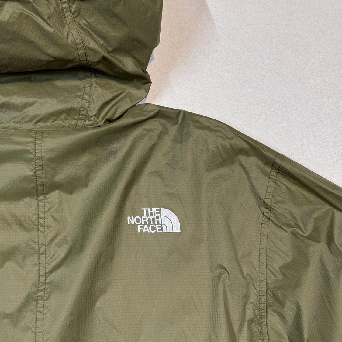 M) 노스페이스 올리브 카키 후드 얇은 바람막이 상품이미지7