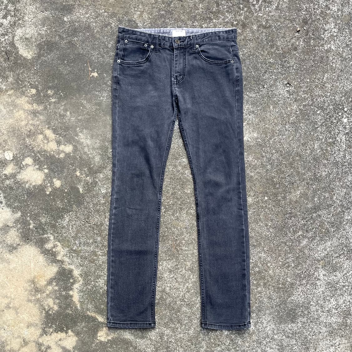00s 헬무트랭 스키니 블랙 데님 made in USA 상품이미지1