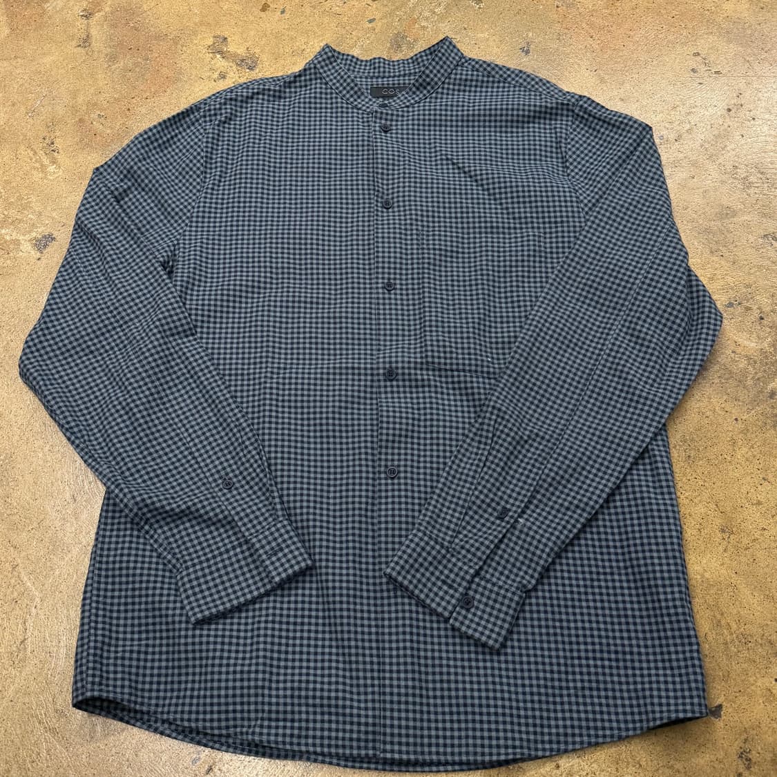 [정품/M] COS 코스 체크 셔츠 남방 b19 상품이미지2