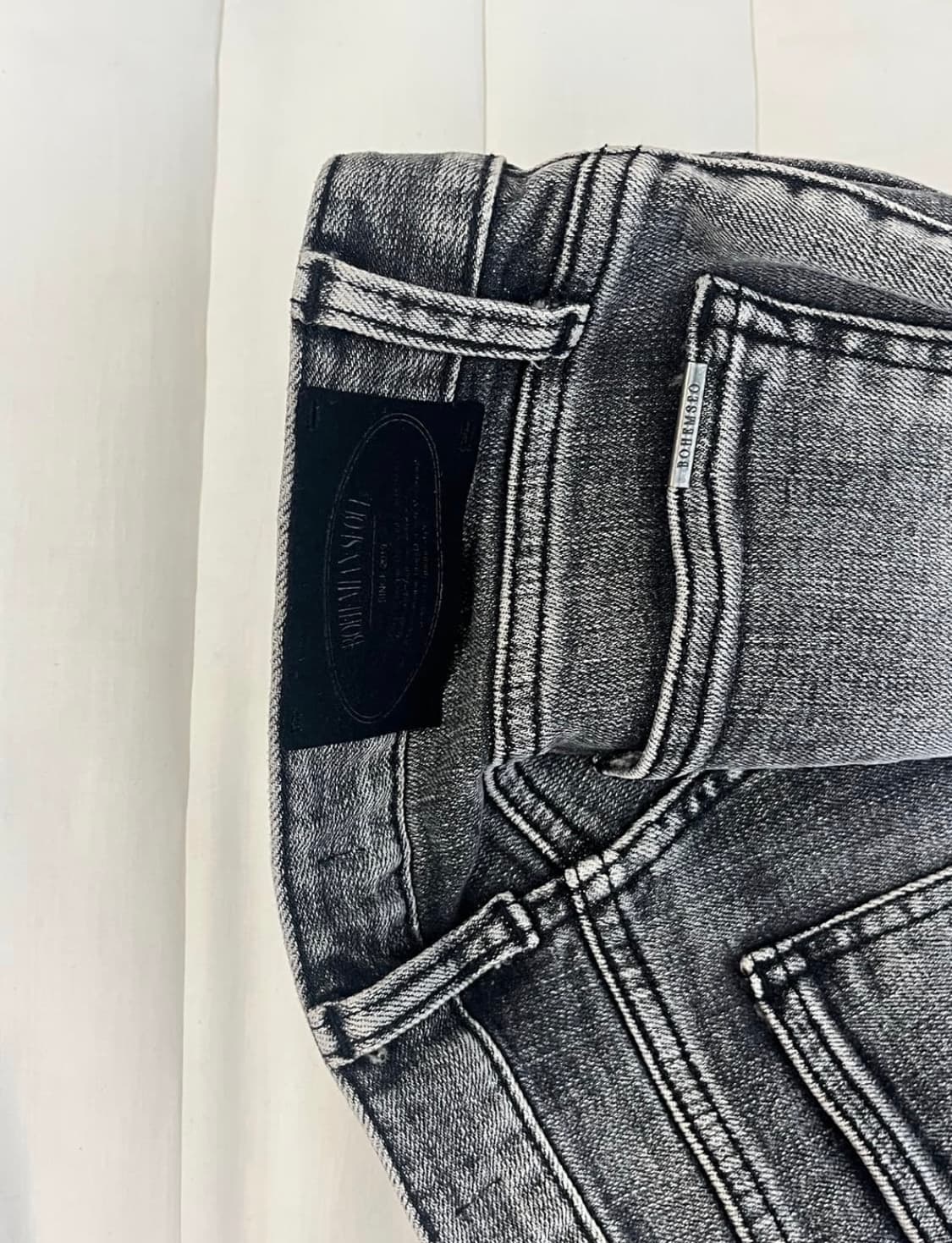 보헤미안서울 프론트 포켓 부츠컷 데님 팬츠 S 상품이미지5