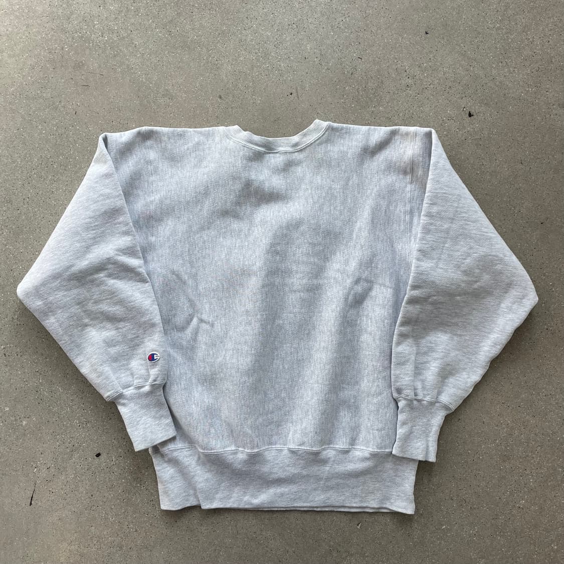 빈티지 챔피온 리버스위브 그레이(네이비/옐로) 상품이미지5