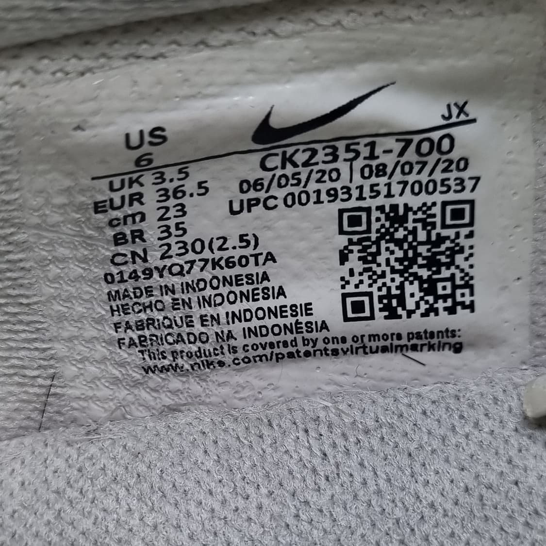 나이키 데이브레이크 베형 여성운동화230  상품이미지6