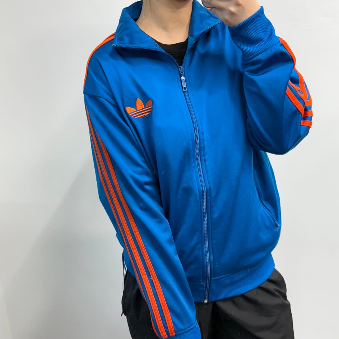 [M] 아디다스 파이어버드 블루 트랙탑 상품이미지1