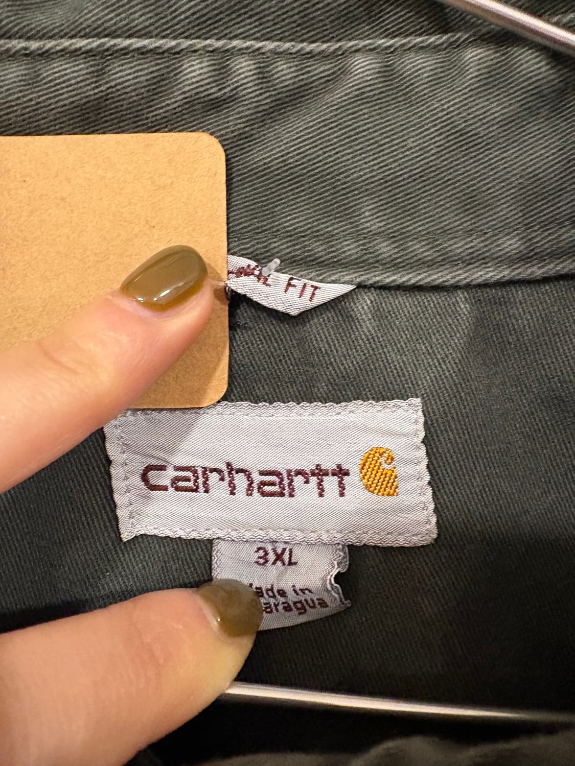 칼하트 워크셔츠 상품이미지3