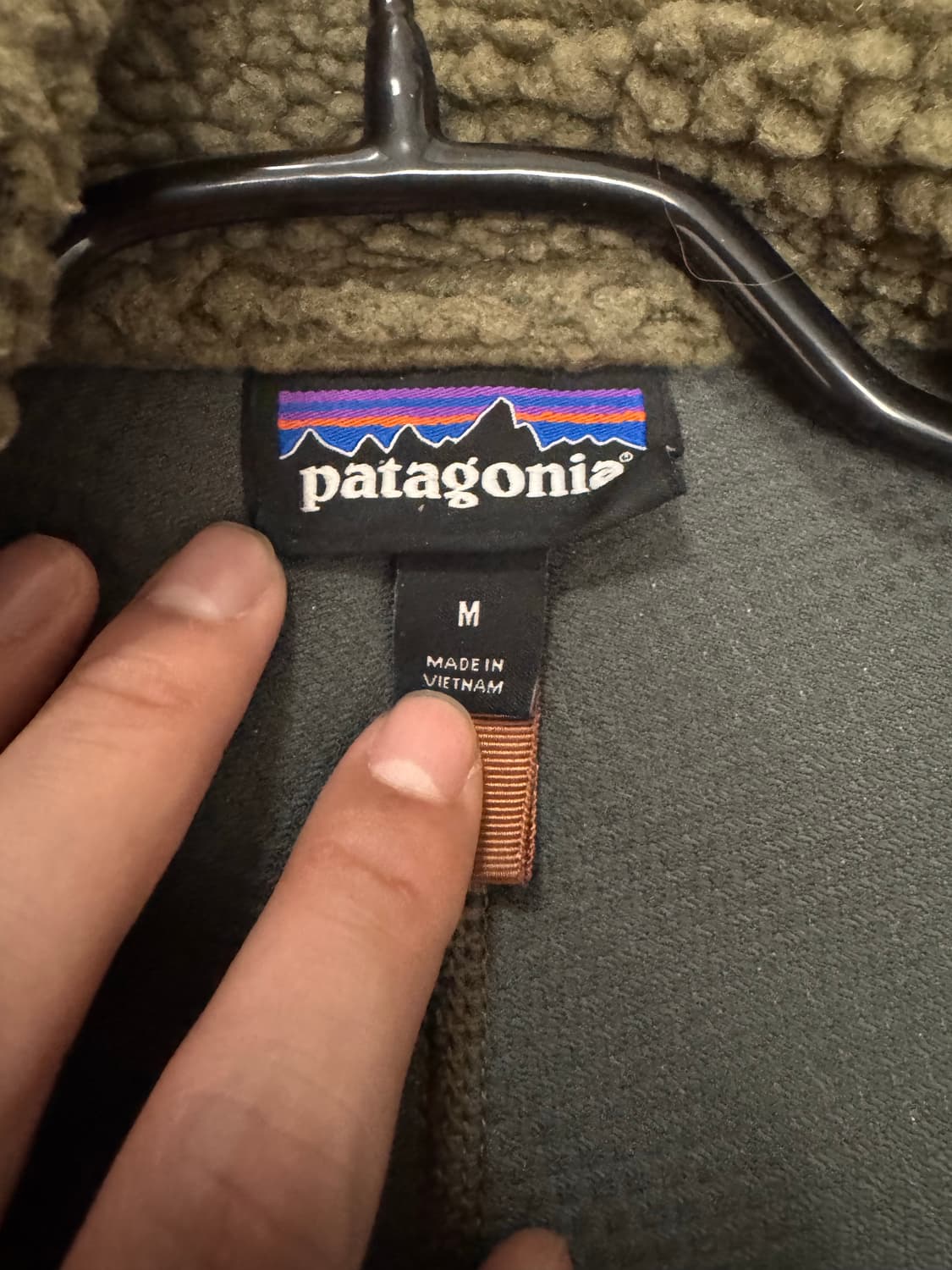 파타고니아 레트로X 플리스 자켓 카키 M 상품이미지4