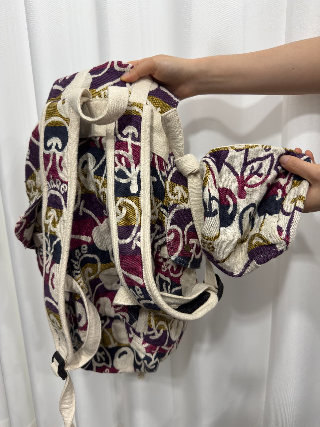 ethnic buckle backpack 상품이미지4