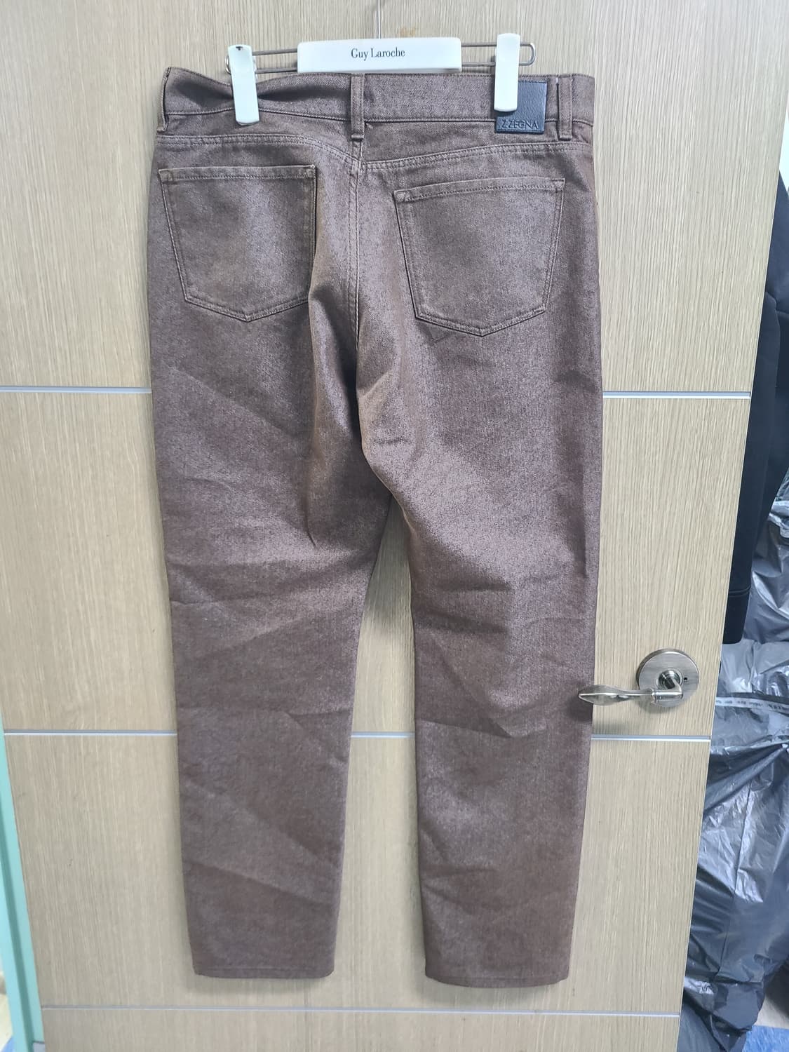 제냐 브라운 데님 바지 33 상품이미지4