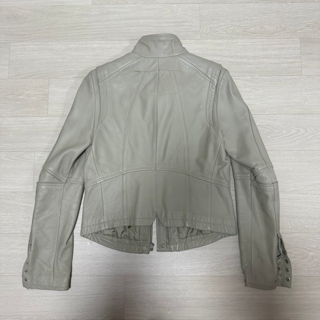[system] beige lambskin leather jacket 상품이미지4