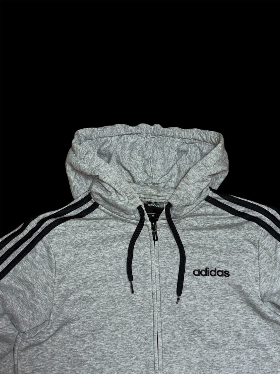 아디다스 그레이 사이드라인 후드집업 상품이미지7