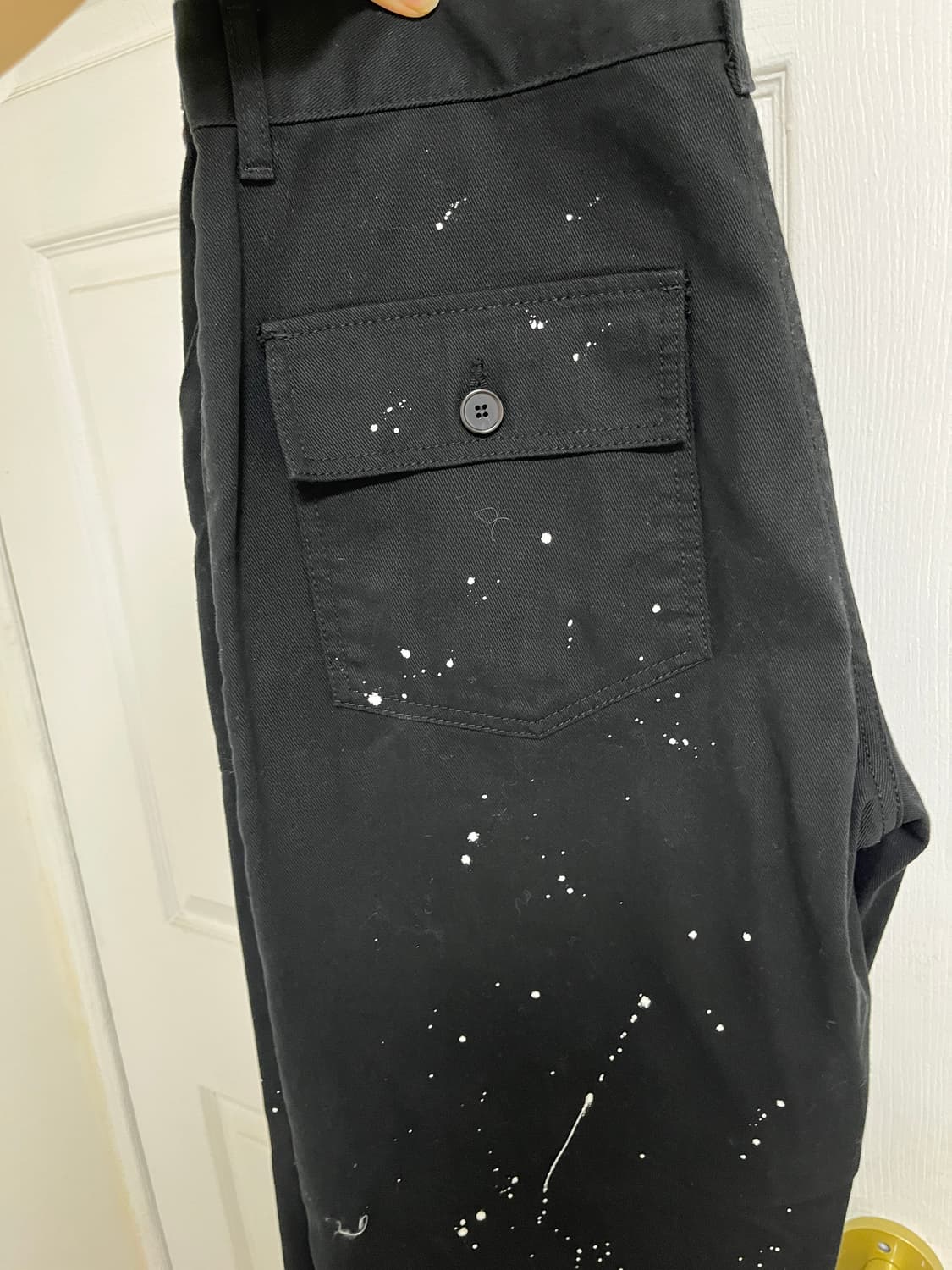 유니폼브릿지 페인트스플래터 팬츠 34 XL 상품이미지3