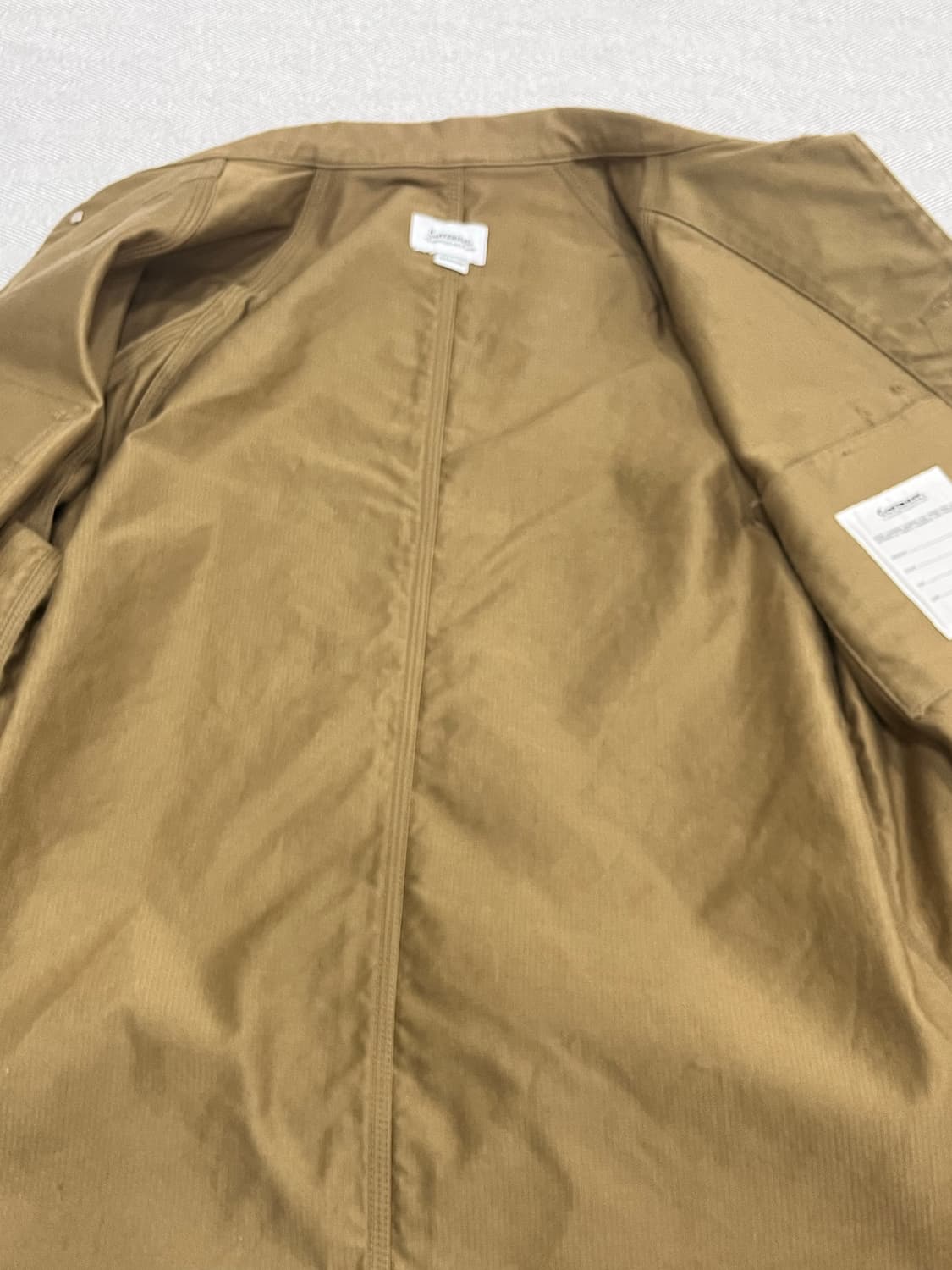 커버낫 오버핏 워크자켓 워크웨어 M 베이지 상품이미지10