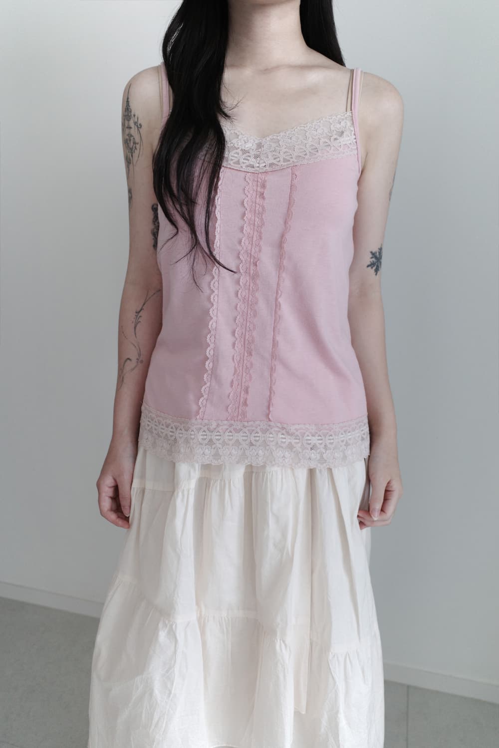 lace sleeveless 상품이미지4