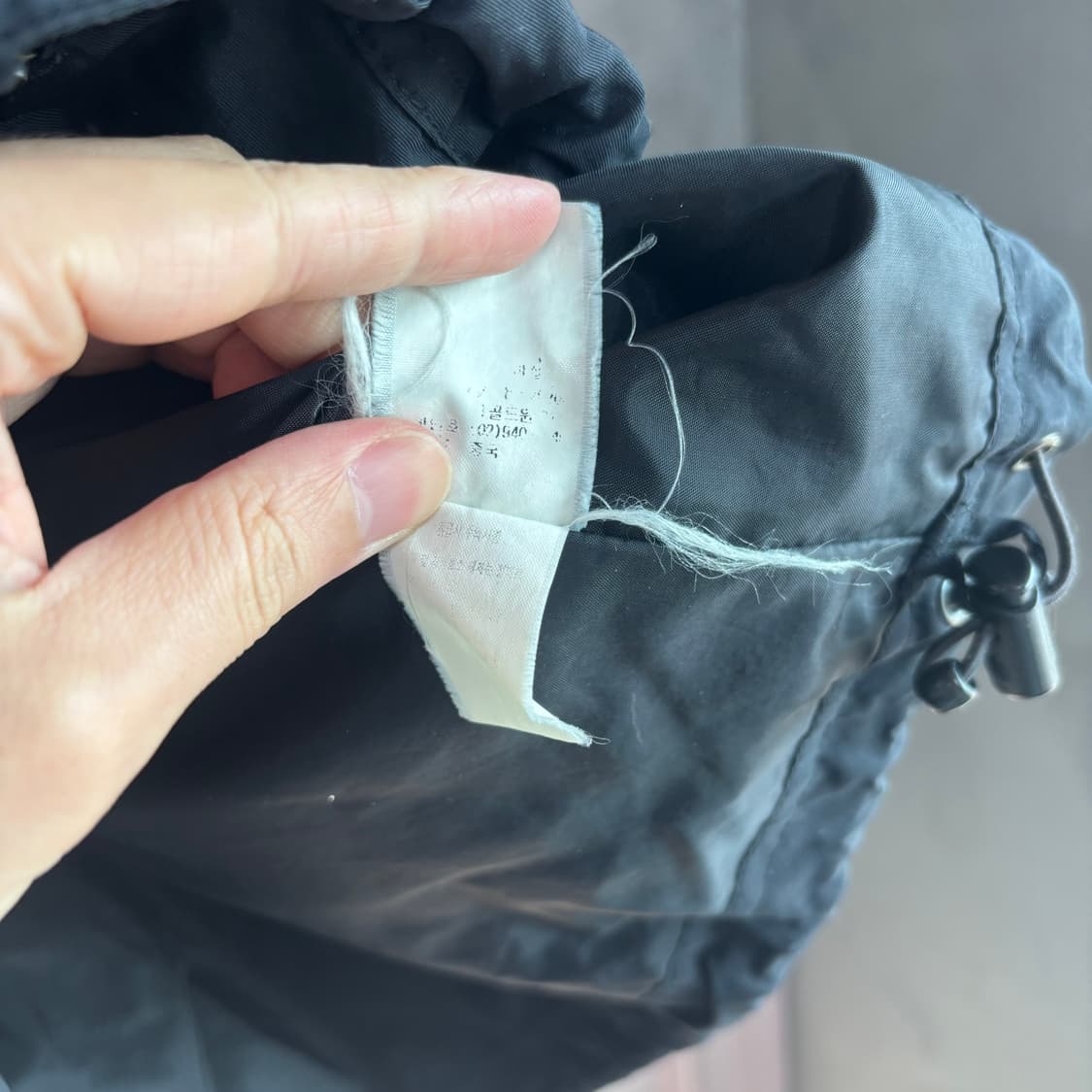 노스페이스 바람막이 블랙 상품이미지3