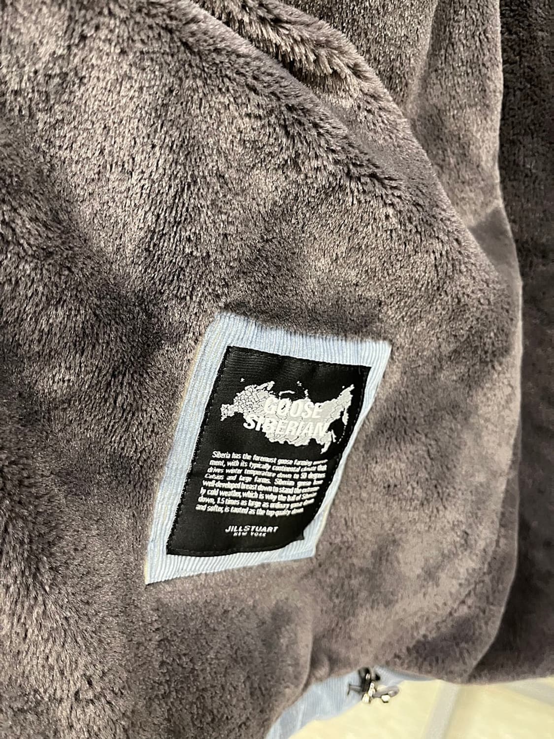 105) 질스튜어트 헤비 코듀로이 패딩 상품이미지5