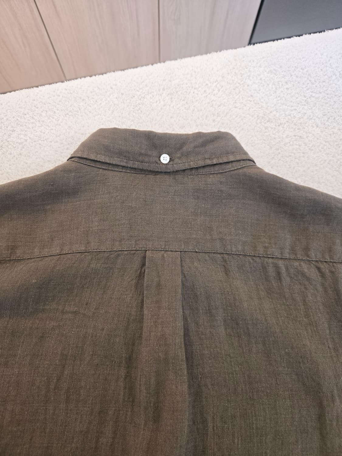 U.S. 폴로 어쌔신 크리드 린넨 셔츠 카키 105 상품이미지6