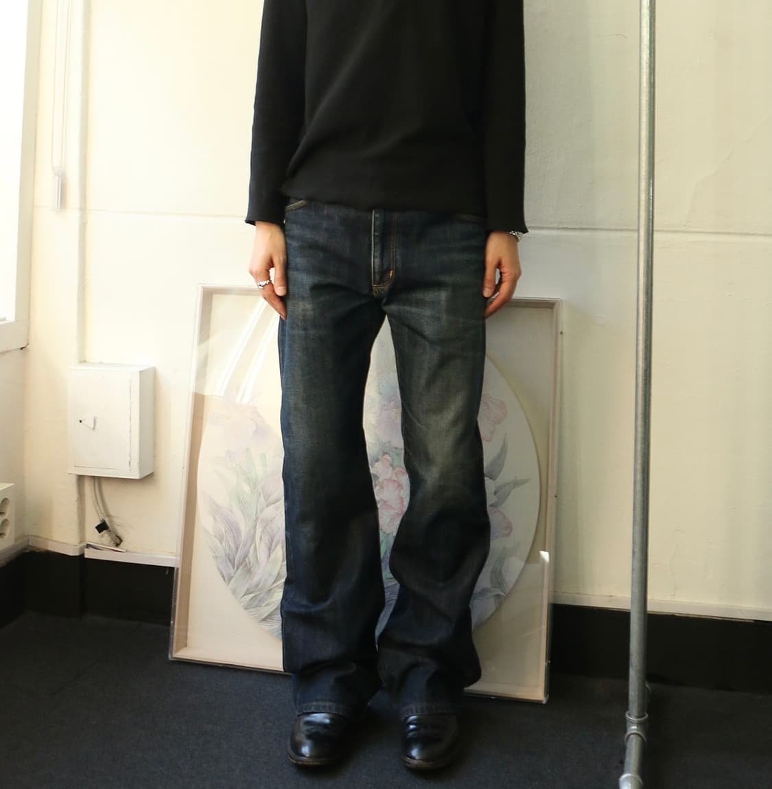 랭글러 부츠컷 데님 팬츠 상품이미지1