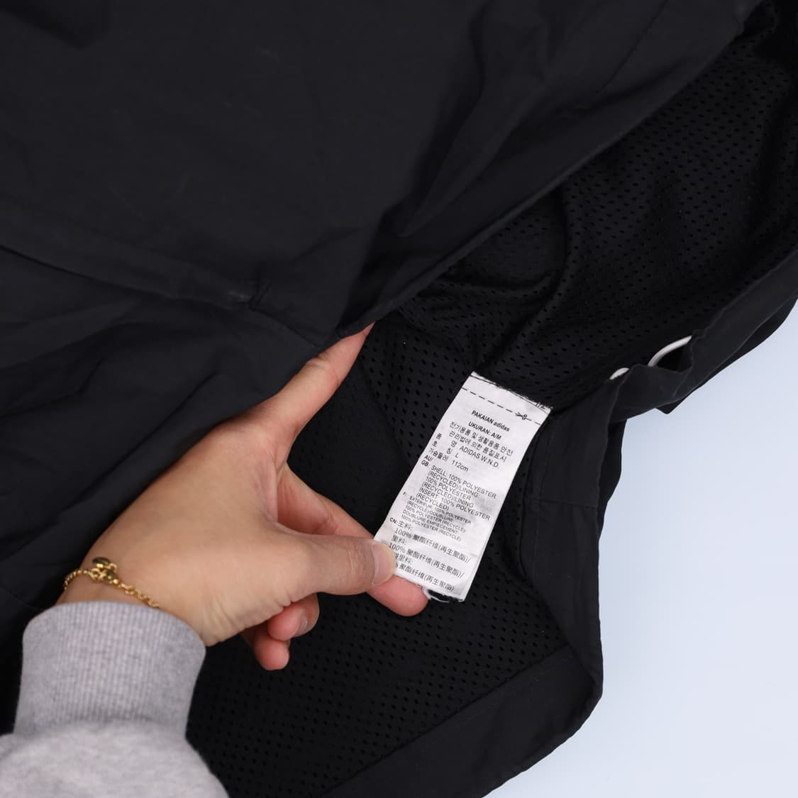 L 아디다스 우븐 바람막이 0421H1 상품이미지5