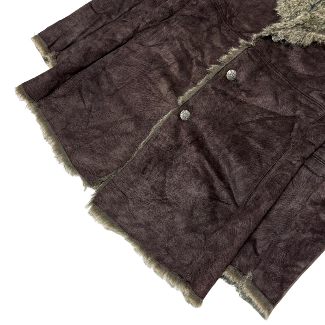 SCHLUSSEL fake fur coat 상품이미지4