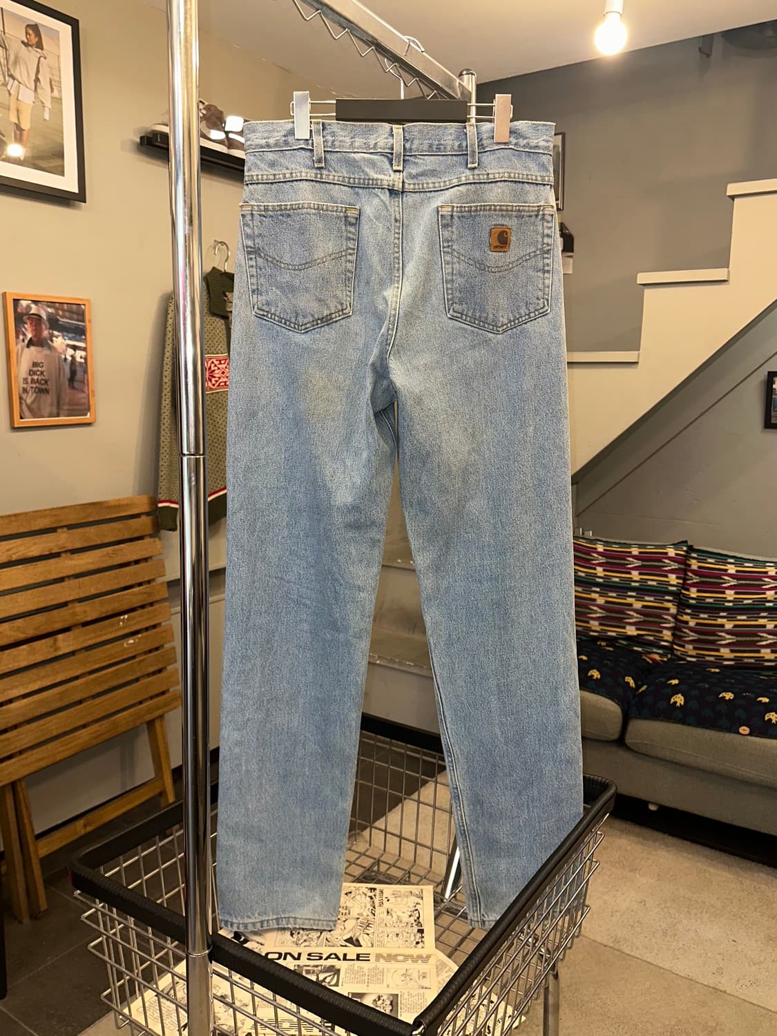 90-00’s Carhartt B17 STW denim pants 상품이미지8