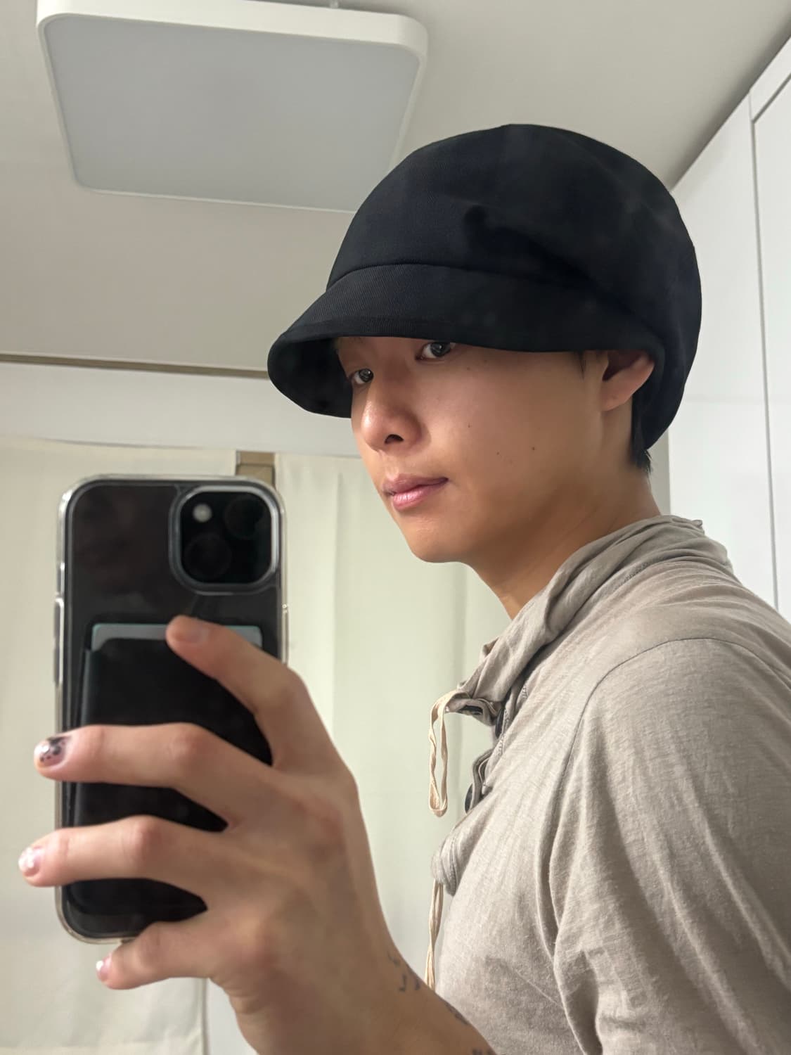 Ca4la drape cap 상품이미지2