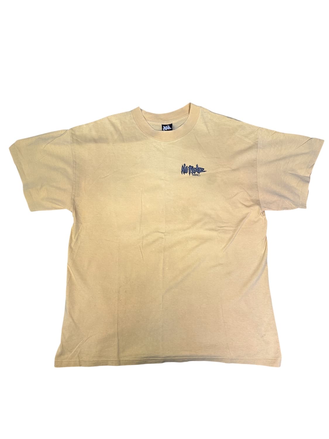 빈티지 90s 노피어 NOFEAR 백포인트 그래픽 티셔츠 XL 상품이미지1