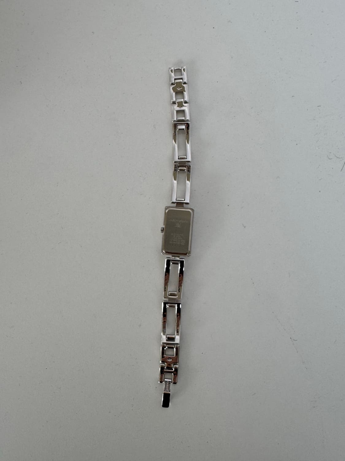 (새거수준)꾸레쥬(Courrèges) 실버 뱅글 스퀘어 워치 상품이미지9