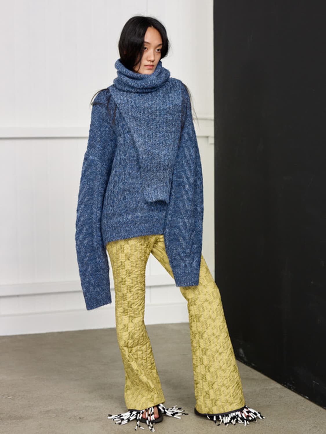 S/E/O oversized cable knit - 2size 상품이미지1