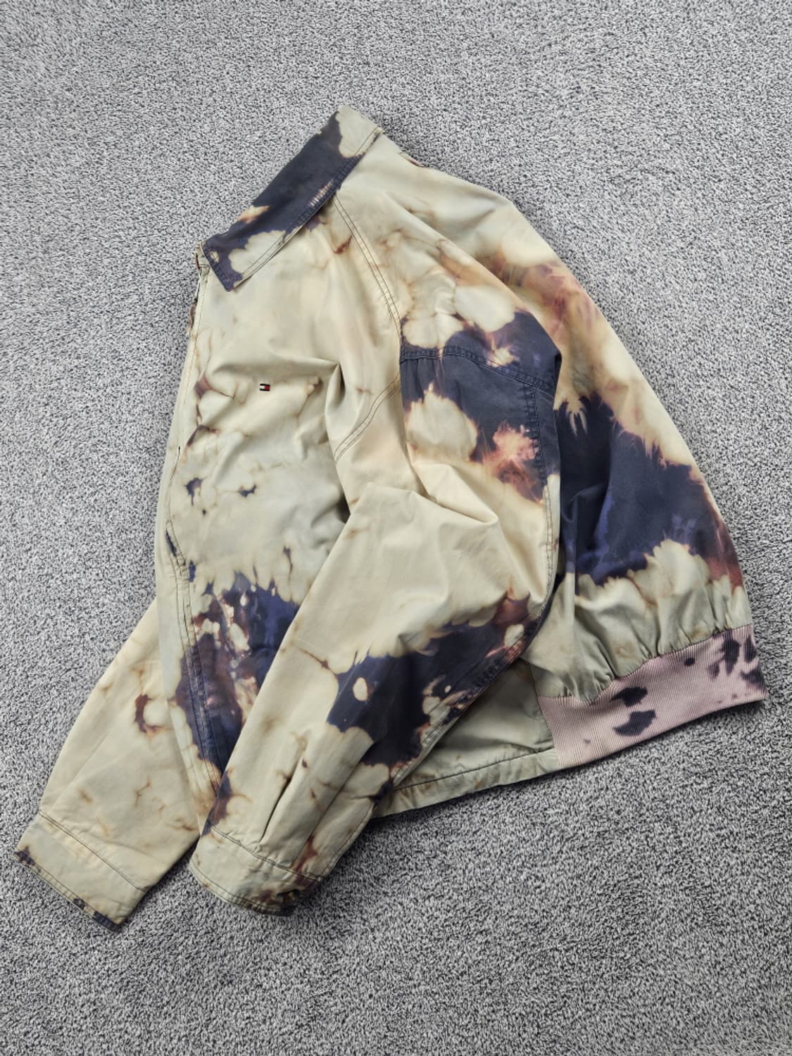 타미힐피거 다잉 워시드 커스텀 블루종 자켓 ( XL ) / 10104 상품이미지4