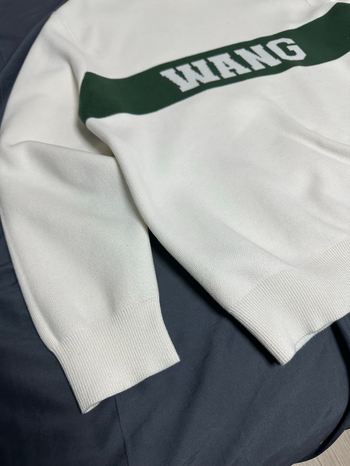 22FW 골프왕 컬리지 로고 니트 스웨터 상품이미지4