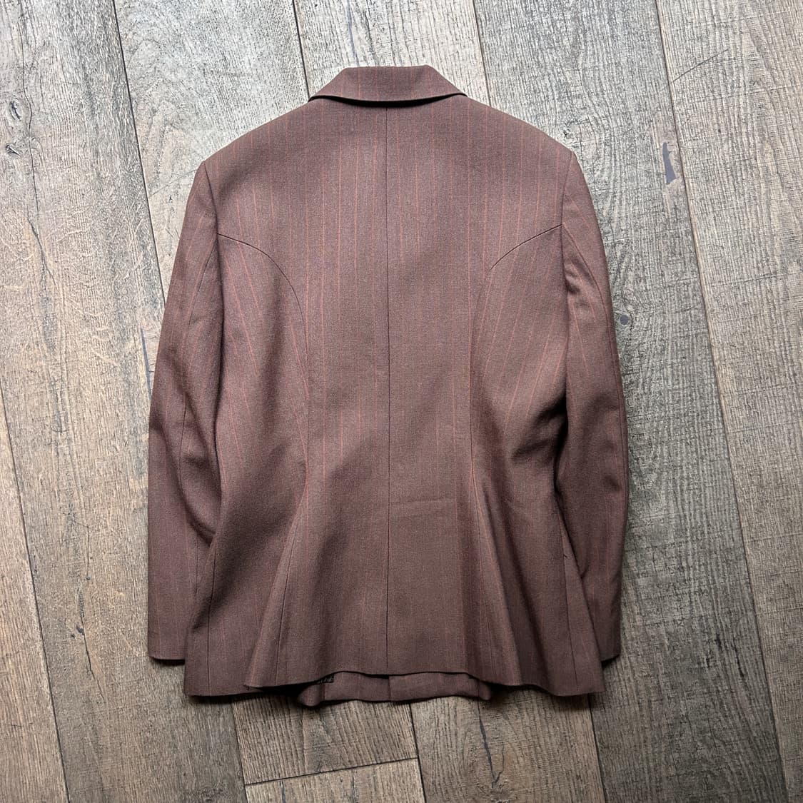 90's Brown Stripe Jacket 상품이미지10