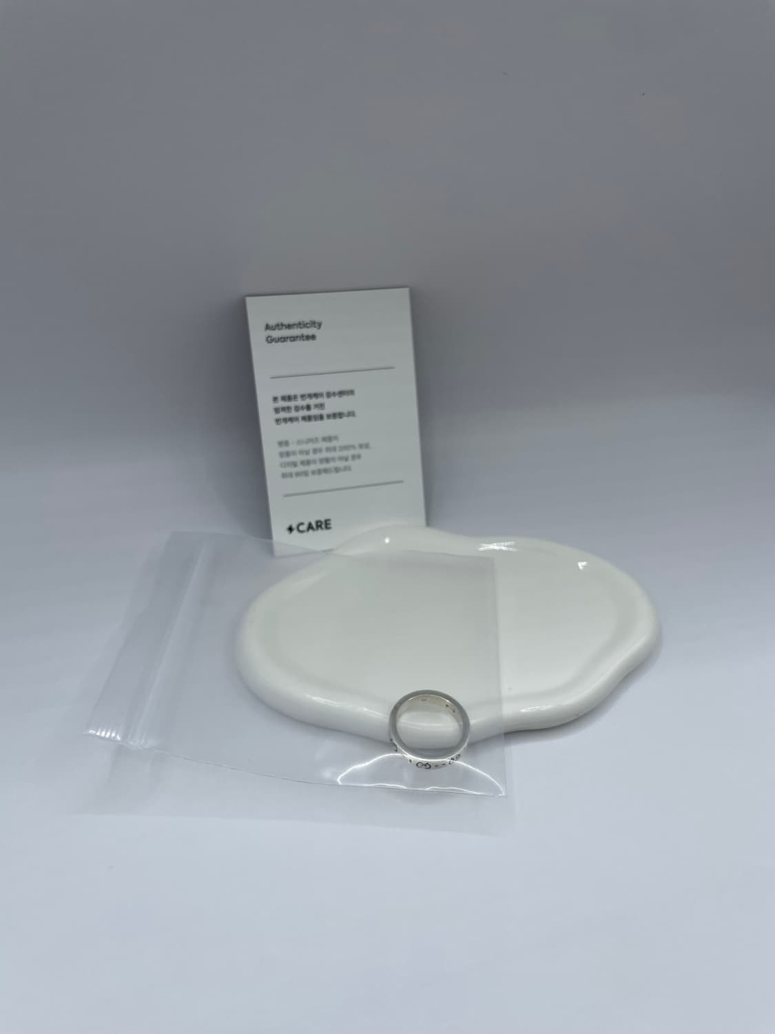 구찌 고스트링 반지 15호 4mm 세척완료 상품이미지6