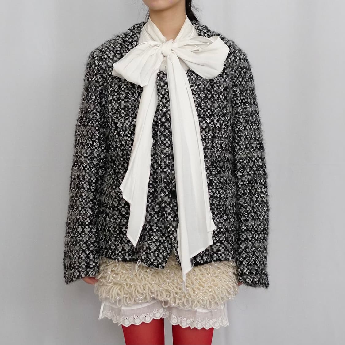 꼼데가르송 트위드 재킷 상품이미지1