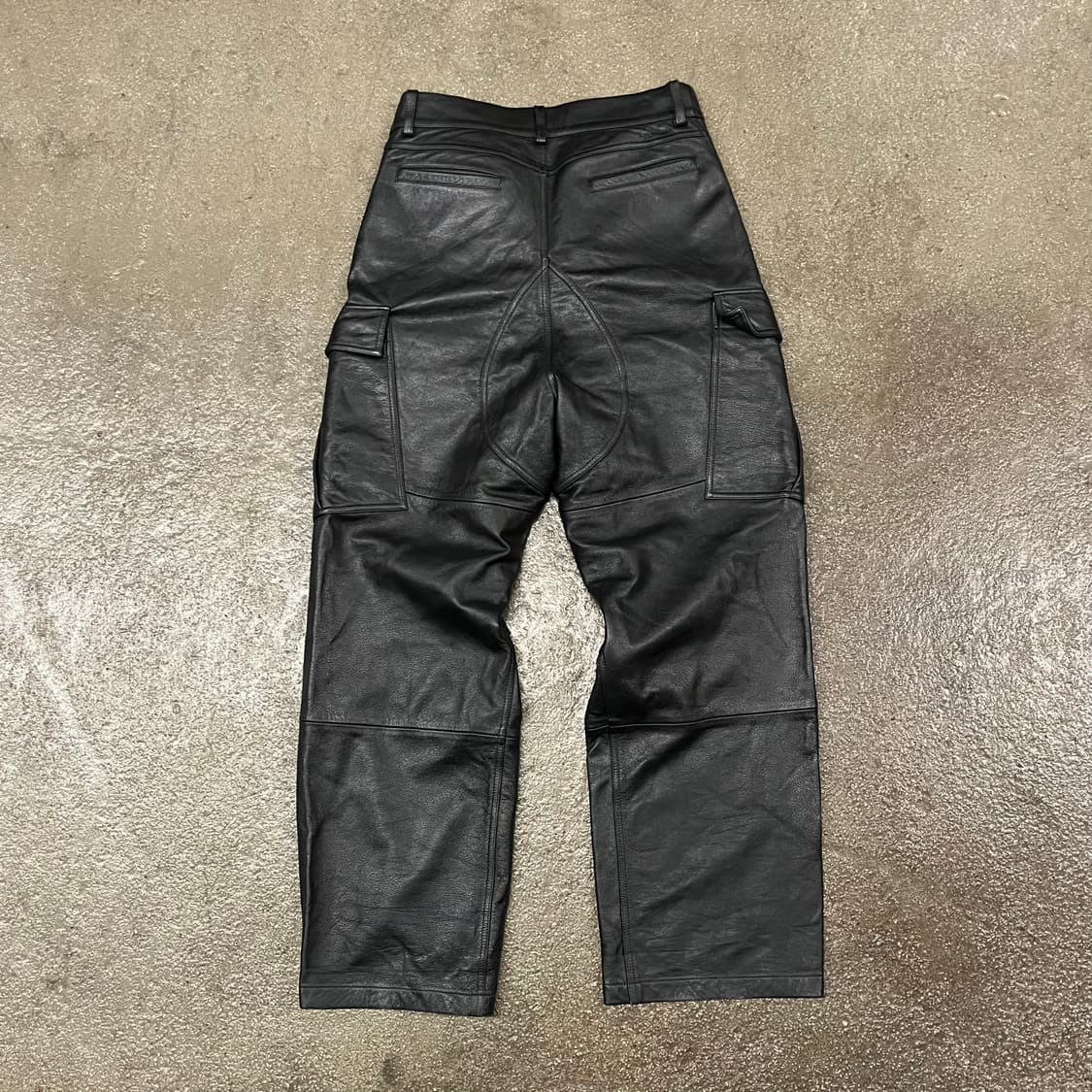 빈티지 루즈핏 소가죽 카고 팬츠 (33) 상품이미지3