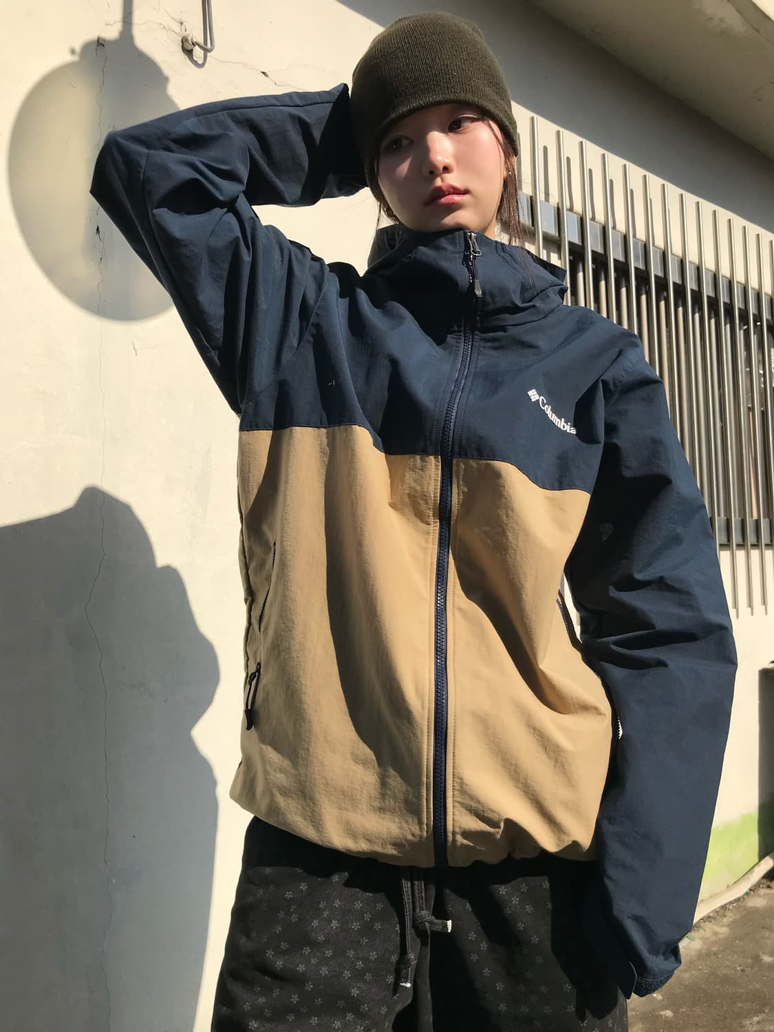 콜롬비아 투톤 바람막이 상품이미지4