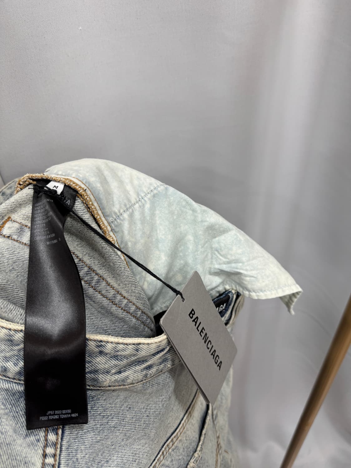 발렌시아가 재패니즈 풀업 데님 팬츠 M 상품이미지3