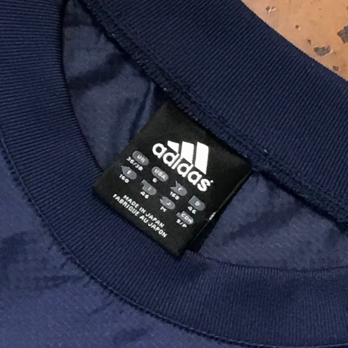 Japan 아디다스 네이비 웜업 핫슈트 남성 105 사이즈  상품이미지4