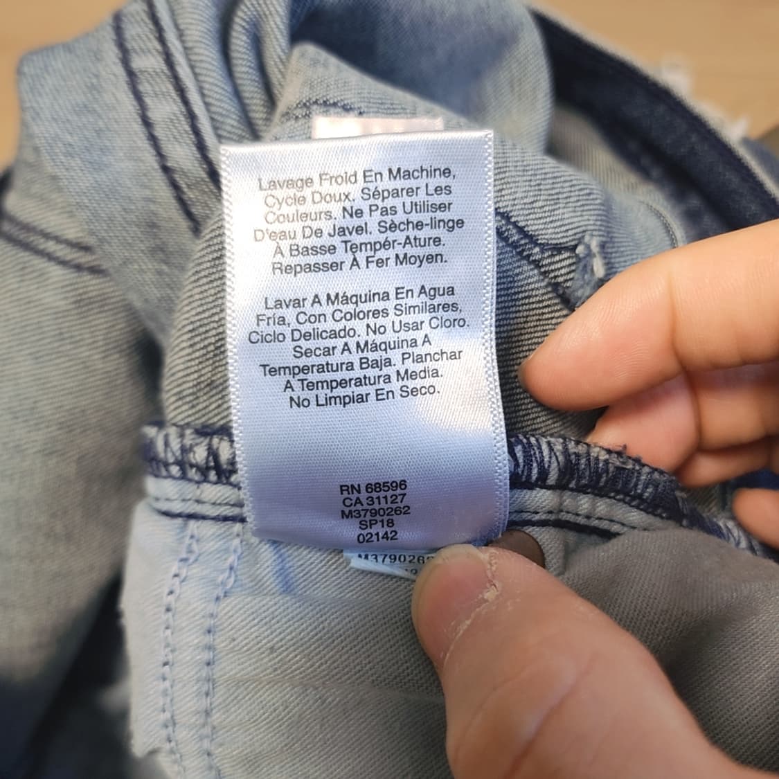 [32] DKNY 데미지 워싱 청바지 데님팬츠 상품이미지6